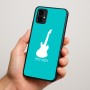 כיסוי בעיצוב אישי עם השם שלך לדגם - Motorola Moto G34 5G בעיצוב גיטרה