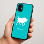 כיסוי בעיצוב אישי עם השם שלך לדגם - Motorola Moto G34 5G בעיצוב מזלות - שור