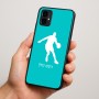 כיסוי בעיצוב אישי עם השם שלך לדגם - Motorola Moto G34 5G בעיצוב שחקן כדורסל