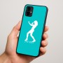 כיסוי בעיצוב אישי עם השם שלך לדגם - Motorola Moto G34 5G בעיצוב אישה מגוננת