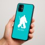 כיסוי בעיצוב אישי עם השם שלך לדגם - Motorola Moto G34 5G בעיצוב הוקי שוערים