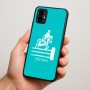 כיסוי בעיצוב אישי עם השם שלך לדגם - Motorola Moto G34 5G בעיצוב רוכב סוסים