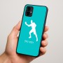 כיסוי בעיצוב אישי עם השם שלך לדגם - Motorola Moto G34 5G בעיצוב שחקן פינג פונג