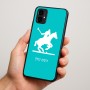 כיסוי בעיצוב אישי עם השם שלך לדגם - Motorola Moto G34 5G בעיצוב שחקן פולו - סוס