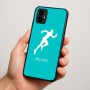 כיסוי בעיצוב אישי עם השם שלך לדגם - Motorola Moto G34 5G בעיצוב רץ