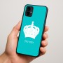 כיסוי בעיצוב אישי עם השם שלך לדגם - Motorola Moto G34 5G בעיצוב כתר מלכותי
