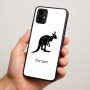 כיסוי בעיצוב אישי עם השם שלך לדגם - Motorola Moto G34 5G בעיצוב קנגורו