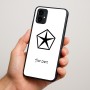 כיסוי בעיצוב אישי עם השם שלך לדגם - Motorola Moto G34 5G בעיצוב קרייזלר