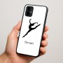 כיסוי בעיצוב אישי עם השם שלך לדגם - Motorola Moto G34 5G בעיצוב בלט
