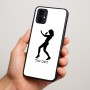 כיסוי בעיצוב אישי עם השם שלך לדגם - Motorola Moto G34 5G בעיצוב אישה מגוננת