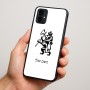 כיסוי בעיצוב אישי עם השם שלך לדגם - Motorola Moto G34 5G בעיצוב אריה