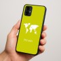 כיסוי בעיצוב אישי עם השם שלך לדגם - Motorola Moto G34 5G בעיצוב מפת העולם