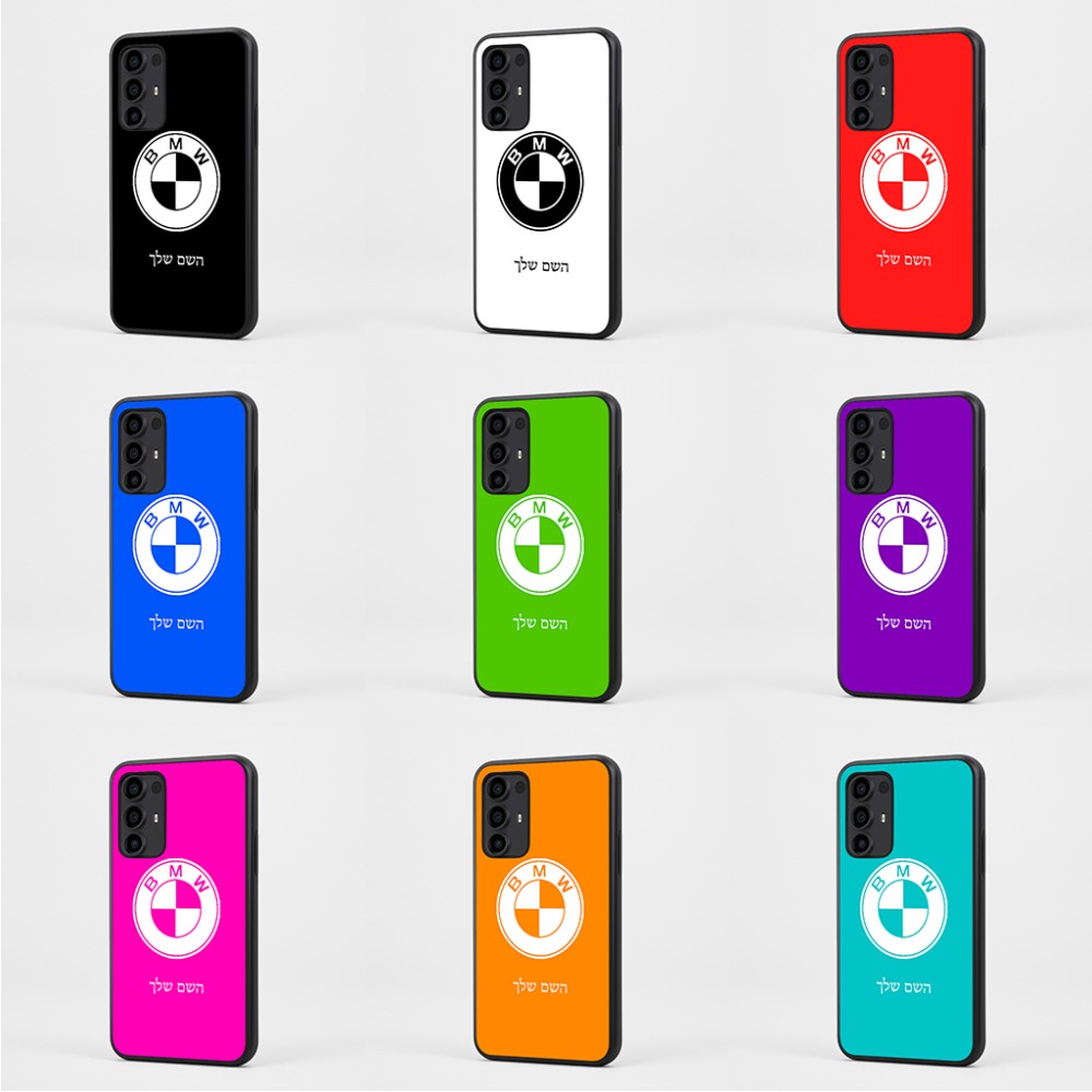 כיסוי בעיצוב אישי עם השם שלך לדגם - Motorola Moto G35 5G בעיצוב ב.מ.וו