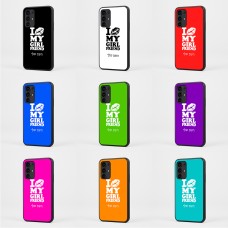 כיסוי בעיצוב אישי עם השם שלך לדגם - Motorola Moto G35 5G בעיצוב לנשק את החברה שלי