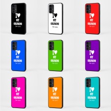 כיסוי בעיצוב אישי עם השם שלך לדגם - Motorola Moto G35 5G בעיצוב אוהב את החברה שלי