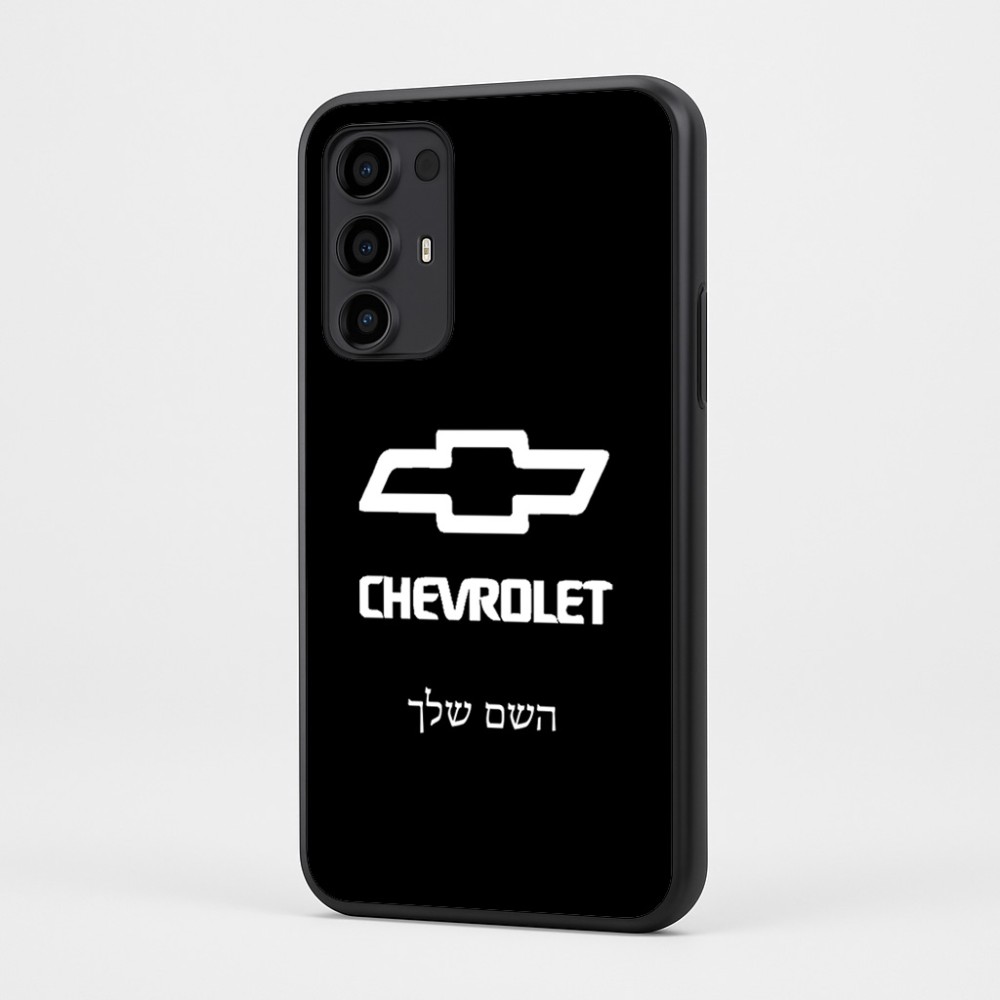 כיסוי בעיצוב אישי עם השם שלך לדגם - Motorola Moto G35 5G בעיצוב שברולט