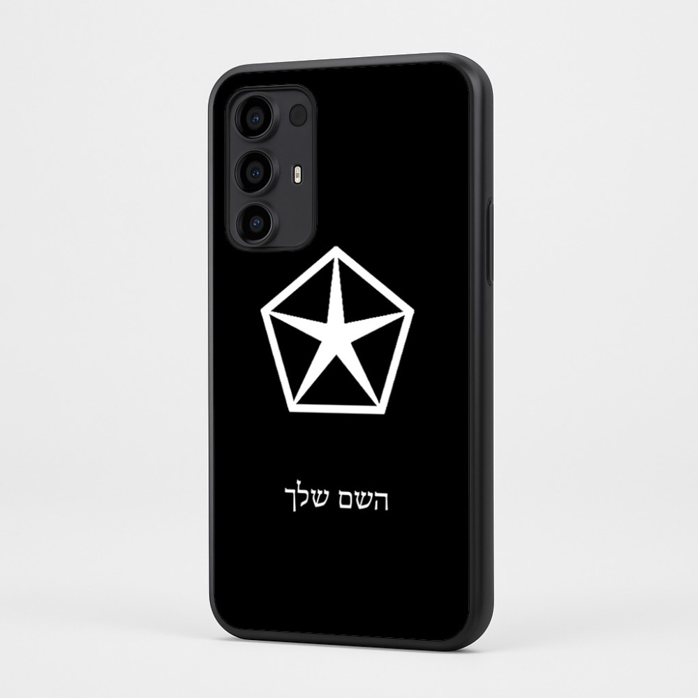 כיסוי בעיצוב אישי עם השם שלך לדגם - Motorola Moto G35 5G בעיצוב קרייזלר