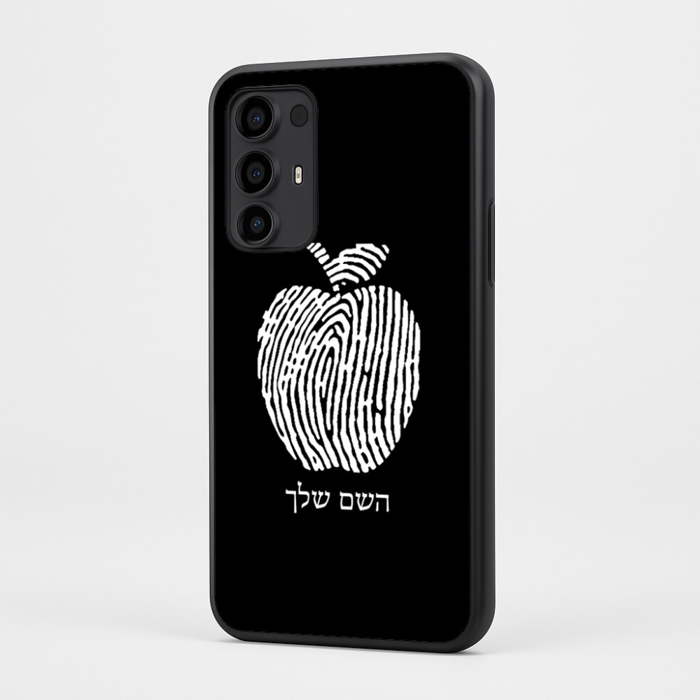 כיסוי בעיצוב אישי עם השם שלך לדגם - Motorola Moto G35 5G בעיצוב הדפס תפוח