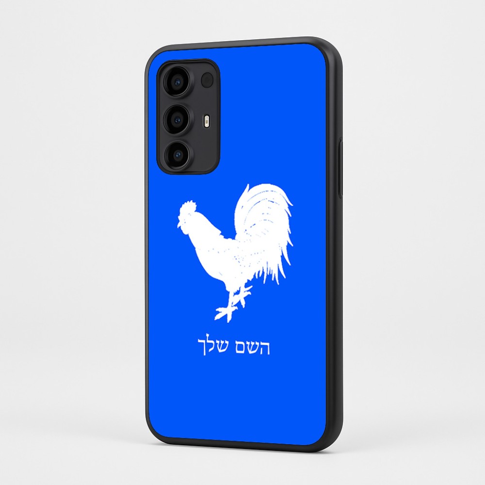 כיסוי בעיצוב אישי עם השם שלך לדגם - Motorola Moto G35 5G בעיצוב תרנגול