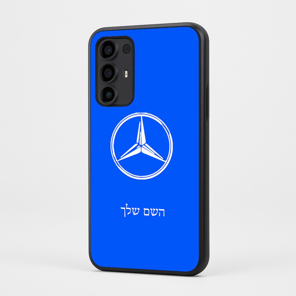 כיסוי בעיצוב אישי עם השם שלך לדגם - Motorola Moto G35 5G בעיצוב מרצדס-בנץ