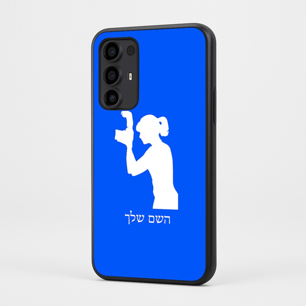 כיסוי בעיצוב אישי עם השם שלך לדגם - Motorola Moto G35 5G בעיצוב צלמת - אישה