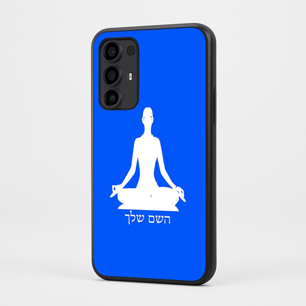 כיסוי בעיצוב אישי עם השם שלך לדגם - Motorola Moto G35 5G בעיצוב אימון יוגה