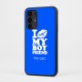 כיסוי בעיצוב אישי עם השם שלך לדגם - Motorola Moto G35 5G בעיצוב נשקי את חבר שלי