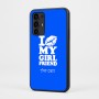 כיסוי בעיצוב אישי עם השם שלך לדגם - Motorola Moto G35 5G בעיצוב לנשק את החברה שלי