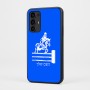 כיסוי בעיצוב אישי עם השם שלך לדגם - Motorola Moto G35 5G בעיצוב רוכב סוסים