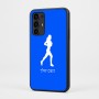 כיסוי בעיצוב אישי עם השם שלך לדגם - Motorola Moto G35 5G בעיצוב רץ רץ אישה