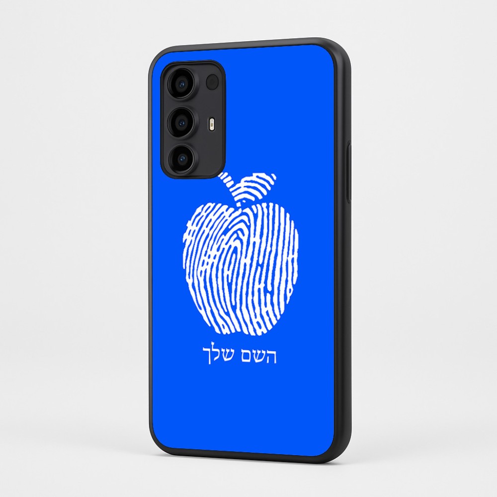 כיסוי בעיצוב אישי עם השם שלך לדגם - Motorola Moto G35 5G בעיצוב הדפס תפוח