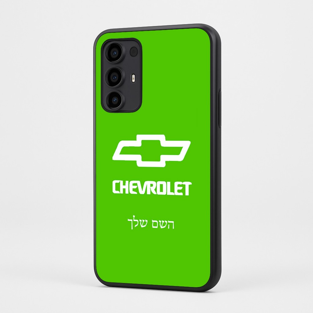 כיסוי בעיצוב אישי עם השם שלך לדגם - Motorola Moto G35 5G בעיצוב שברולט