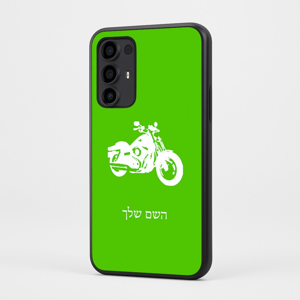 כיסוי בעיצוב אישי עם השם שלך לדגם - Motorola Moto G35 5G בעיצוב הארלי-דיווידסון