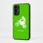כיסוי בעיצוב אישי עם השם שלך לדגם - Motorola Moto G35 5G בעיצוב מוטוקרוס
