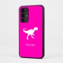 כיסוי בעיצוב אישי עם השם שלך לדגם - Motorola Moto G35 5G בעיצוב דינוזאור