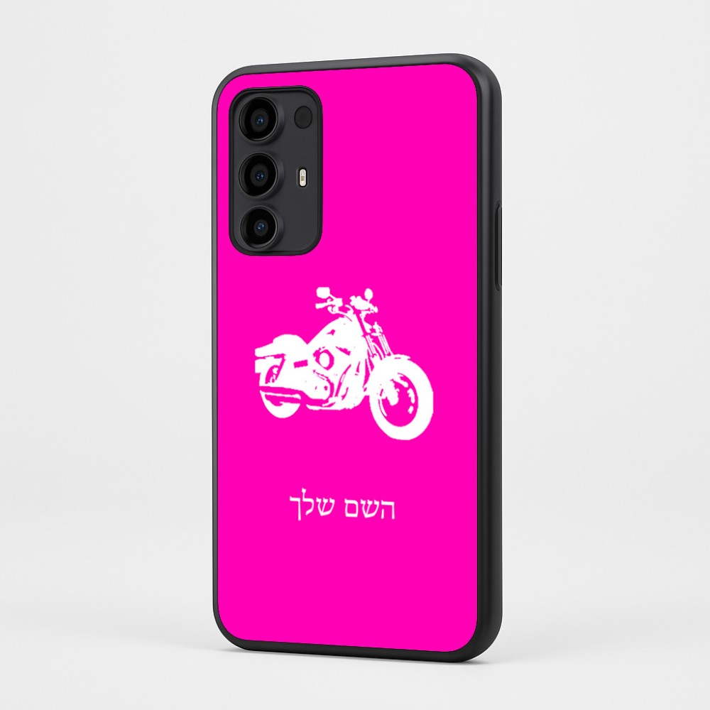 כיסוי בעיצוב אישי עם השם שלך לדגם - Motorola Moto G35 5G בעיצוב הארלי-דיווידסון