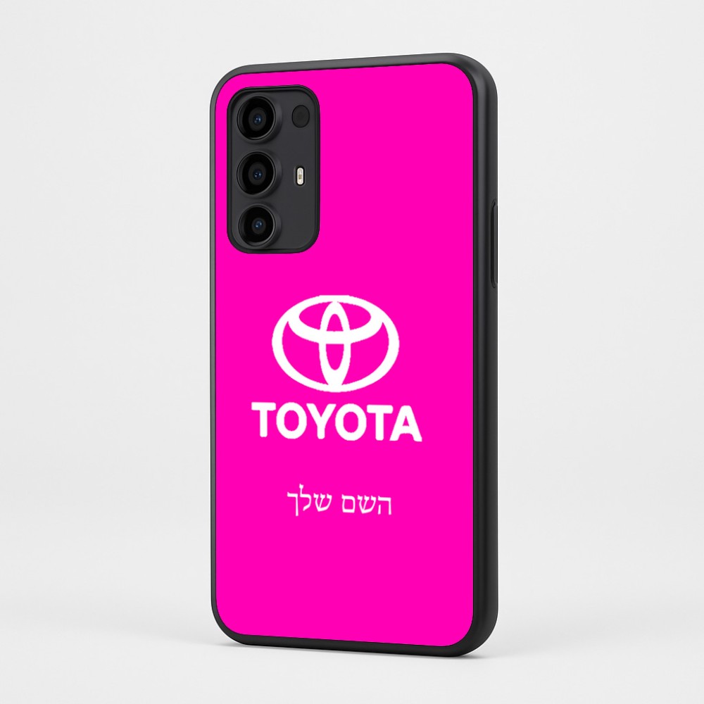 כיסוי בעיצוב אישי עם השם שלך לדגם - Motorola Moto G35 5G בעיצוב טויוטה