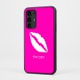 כיסוי בעיצוב אישי עם השם שלך לדגם - Motorola Moto G35 5G בעיצוב שפתיים - נשיקה