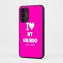 כיסוי בעיצוב אישי עם השם שלך לדגם - Motorola Moto G35 5G בעיצוב אוהב את החברה שלי