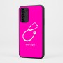 כיסוי בעיצוב אישי עם השם שלך לדגם - Motorola Moto G35 5G בעיצוב סטטוסקופ רופא