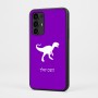 כיסוי בעיצוב אישי עם השם שלך לדגם - Motorola Moto G35 5G בעיצוב דינוזאור