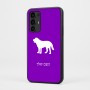 כיסוי בעיצוב אישי עם השם שלך לדגם - Motorola Moto G35 5G בעיצוב כלב