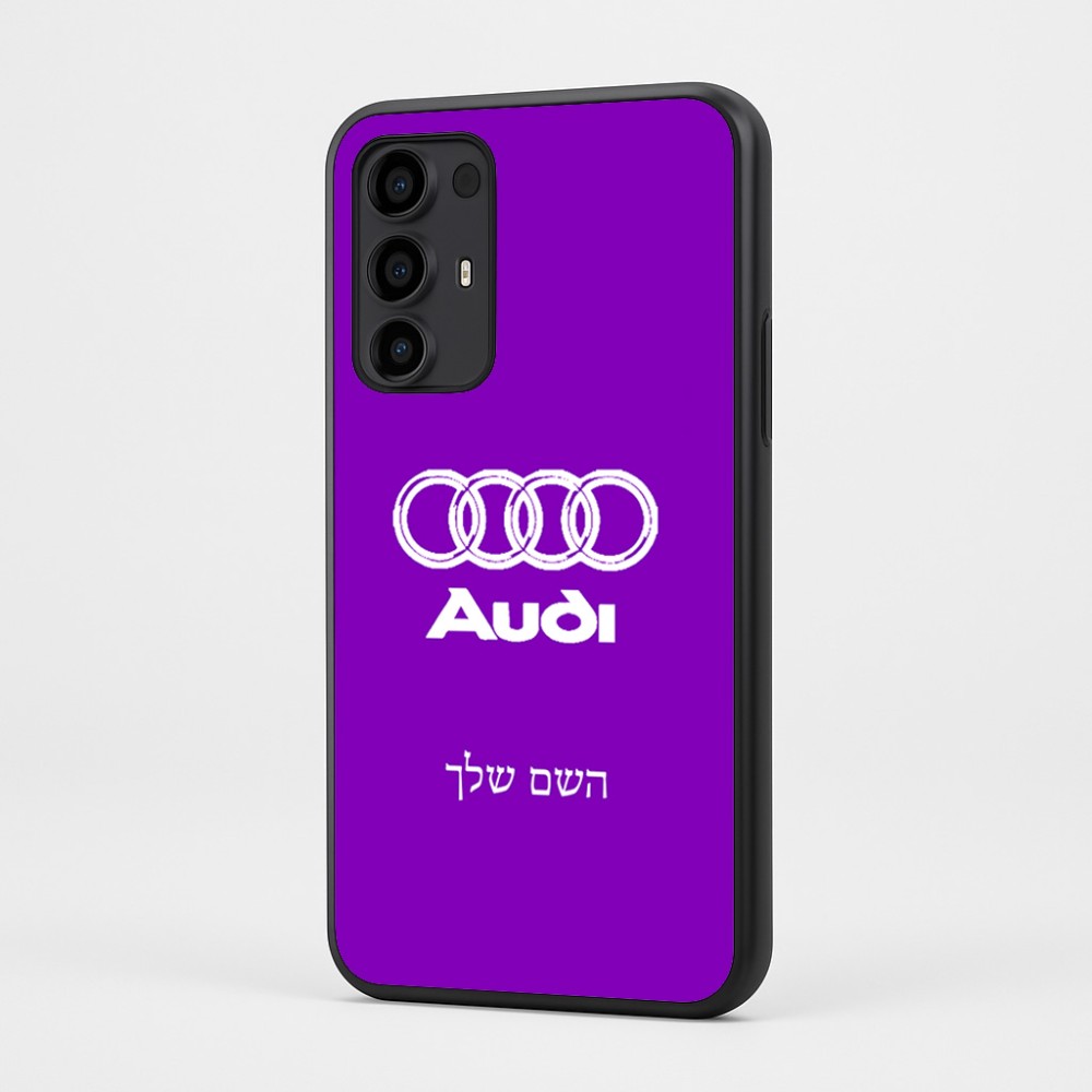 כיסוי בעיצוב אישי עם השם שלך לדגם - Motorola Moto G35 5G בעיצוב אאודי