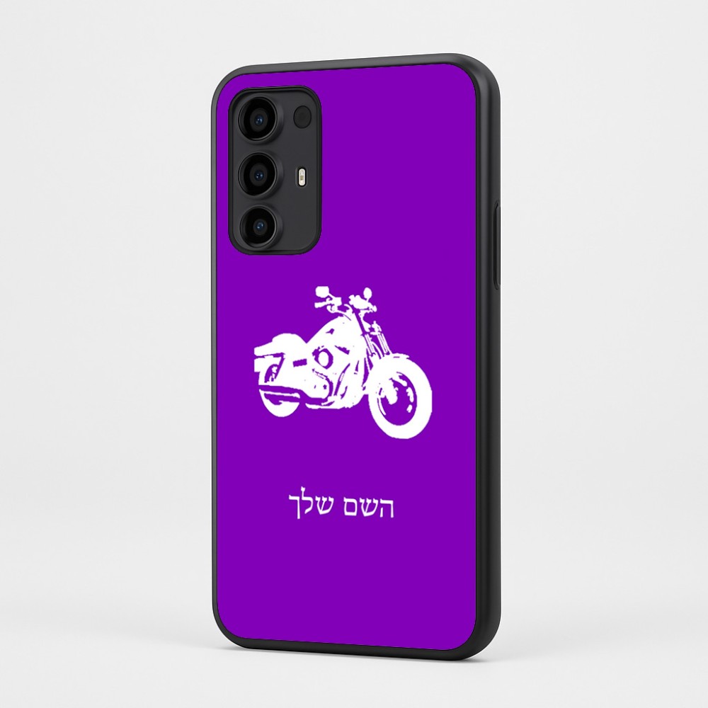 כיסוי בעיצוב אישי עם השם שלך לדגם - Motorola Moto G35 5G בעיצוב הארלי-דיווידסון