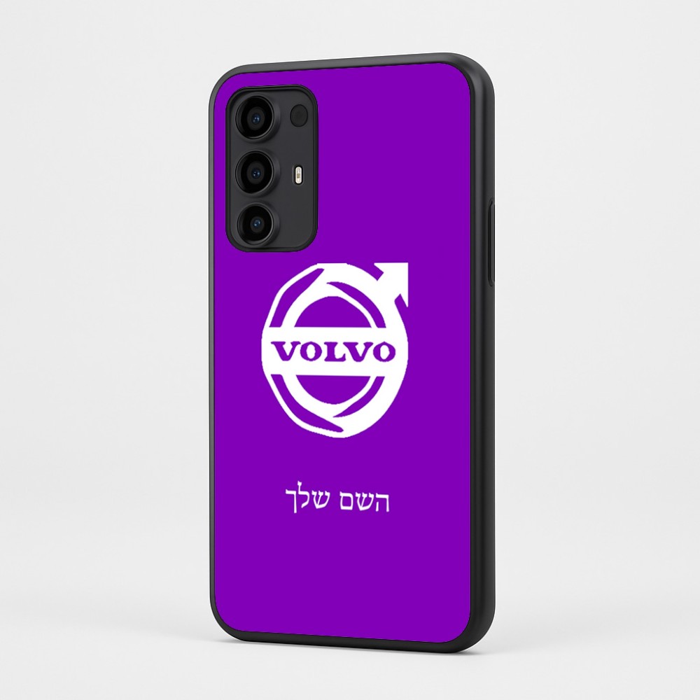 כיסוי בעיצוב אישי עם השם שלך לדגם - Motorola Moto G35 5G בעיצוב וולוו