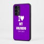 כיסוי בעיצוב אישי עם השם שלך לדגם - Motorola Moto G35 5G בעיצוב אוהב את החברה שלי