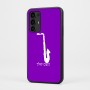 כיסוי בעיצוב אישי עם השם שלך לדגם - Motorola Moto G35 5G בעיצוב סקסופון