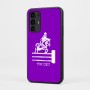 כיסוי בעיצוב אישי עם השם שלך לדגם - Motorola Moto G35 5G בעיצוב רוכב סוסים