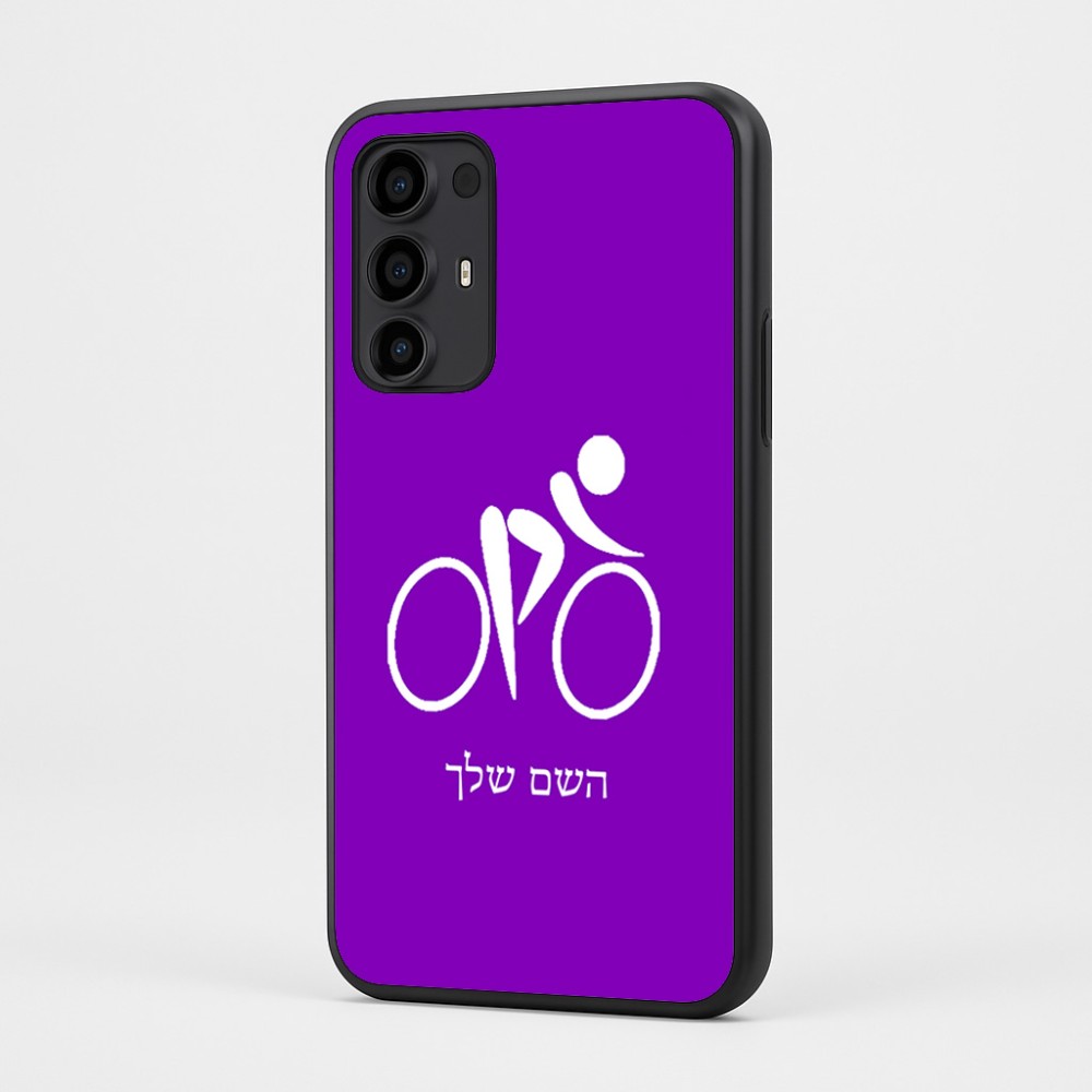 כיסוי בעיצוב אישי עם השם שלך לדגם - Motorola Moto G35 5G בעיצוב אופניים אולימפיים