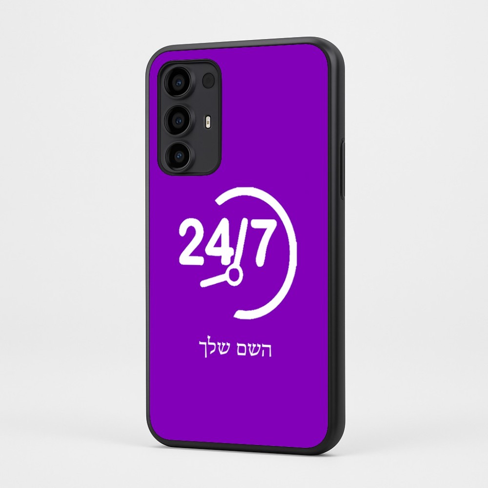 כיסוי בעיצוב אישי עם השם שלך לדגם - Motorola Moto G35 5G בעיצוב 24 ביולי